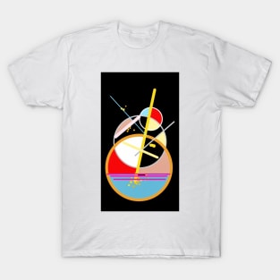 Expressive automatism abstract 4872 T-Shirt